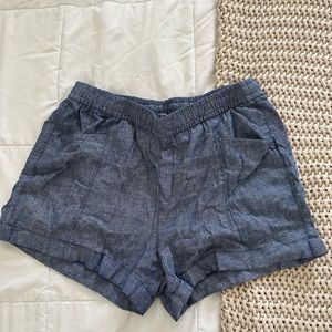 Old Navy High-Rise Linen Shorts